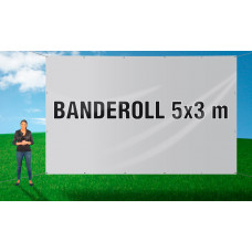 Banderoll 5x3 meter